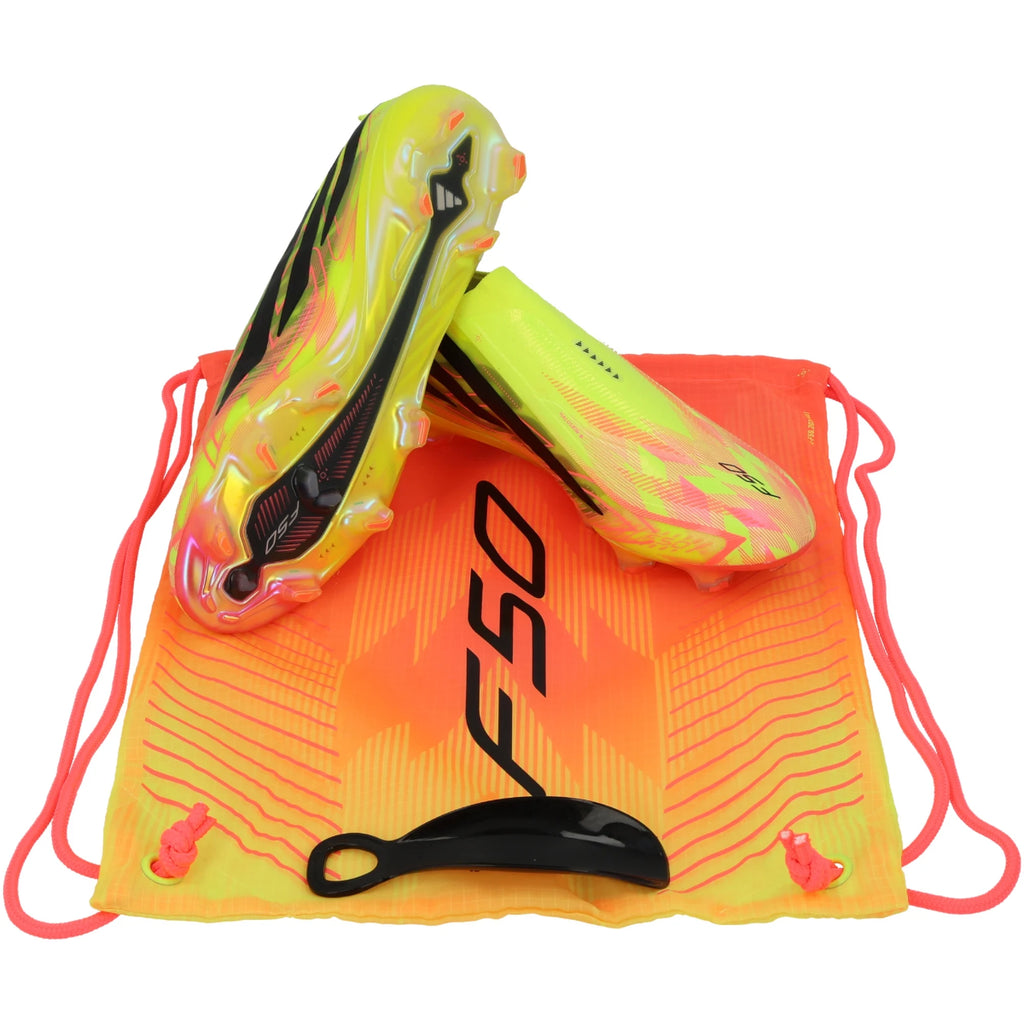 adidas F50 Hyperfast Elite Laceless FG Firm Ground Soccer Cleat