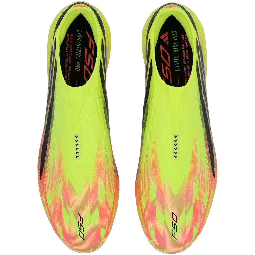 adidas F50 Hyperfast Elite Laceless FG Firm Ground Soccer Cleat